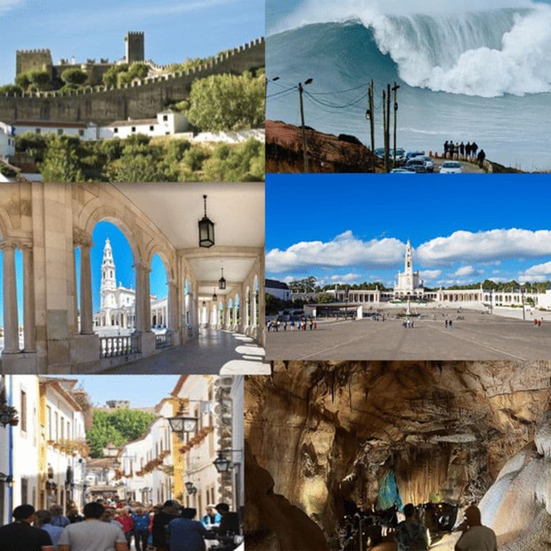 Billet Découvrez le charme du Portugal, la grotte de Mira de Aire, Fátima, Nazaré et Obidos.