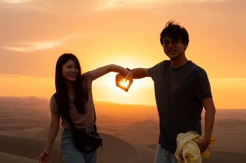 Billet ICA : BUGGY DUNNE ET COUCHER DE SOLEIL ROMANTIQUE