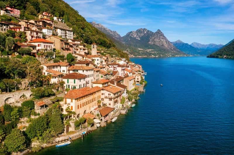 Billet Trajet panoramique en train jusqu'à la vieille ville de Lugano et croisière sur le lac | Au départ de Bâle