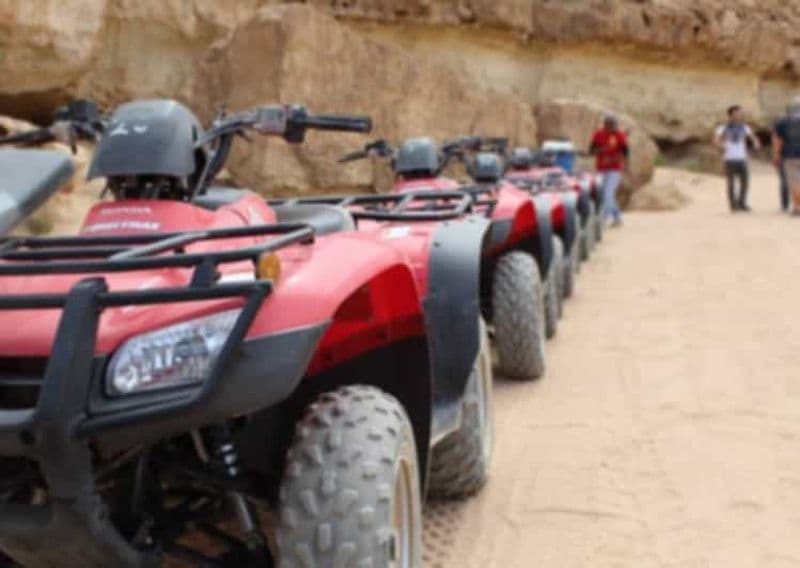 Billet Au départ d'El Gouna : Excursion matinale en quad dans le Dry Canyon