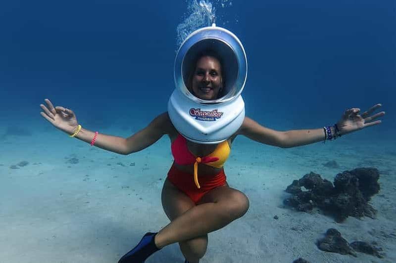 Billet Expérience de marche sous-marine à Zanzibar, aucune natation requise