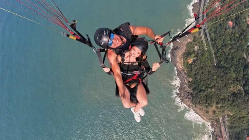 Billet Rio de Janeiro : Vols biplace en parapente au-dessus de Rio