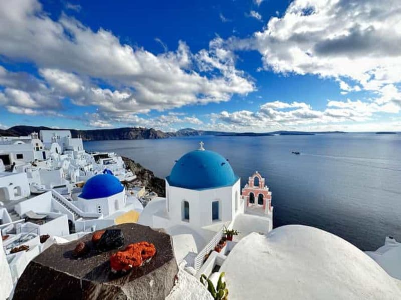 Billet Santorin : excursion en bateau de croisière avec transfert