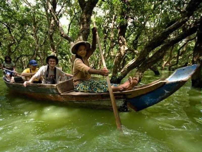 Billet Tour en bateau du village flottant et de la forêt de mangroves du lac Tonle Sap