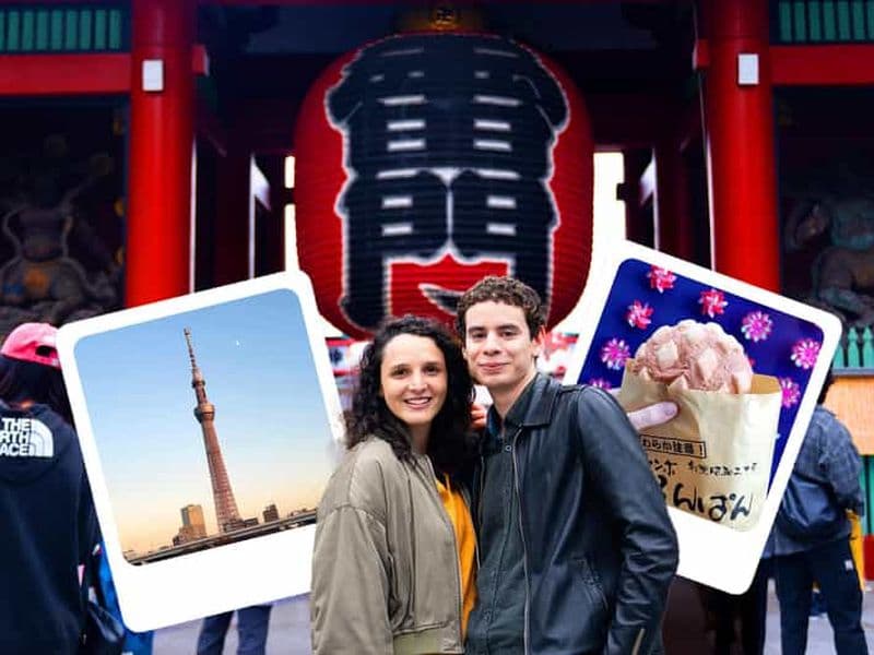 Billet Tokyo : visite à pied d'Asakusa et du temple Senso-ji