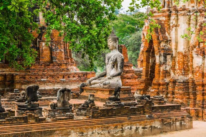 Billet Au départ de Bangkok : Temples d'Ayutthaya et tour en bateau avec déjeuner.