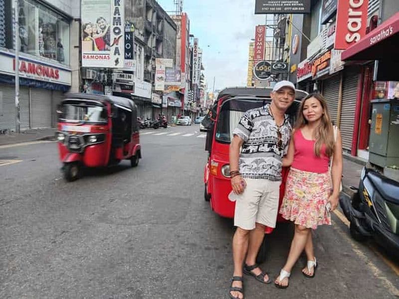 Billet Colombo : Visite touristique en Tuk Tuk Safari - Tout compris