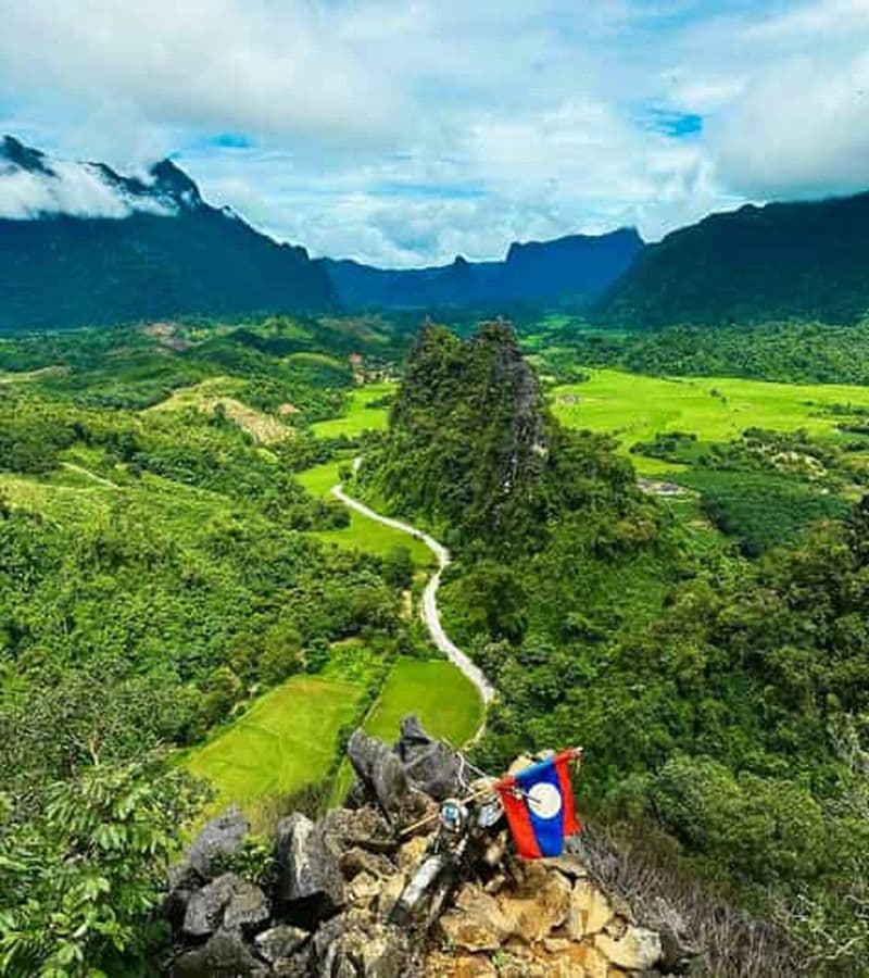 Billet Vang Vieng : escalade et montgolfière (départ de Vientiane)
