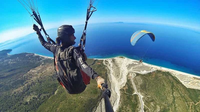 Billet Albanie : Parapente en tandem à Llogara Albanie Photos / Vidéos