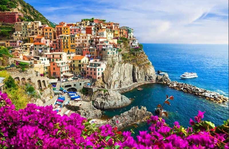 Billet Depuis Milan : Cinque Terre Excursion d'une journée avec tour en bateau