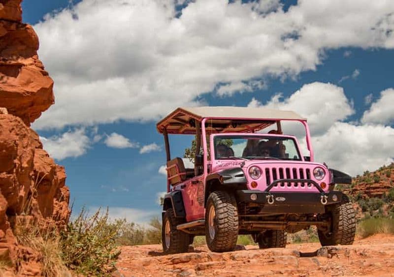 Billet Sedona : excursion en Jeep rose sur la Scenic Rim