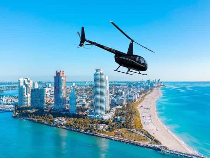 Billet Miami : une heure de vol en hélicoptère premium