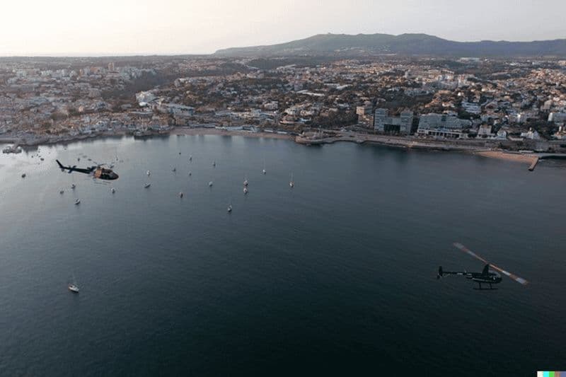 Billet Lisbonne : tour en hélicoptère au-dessus d'Estoril et de Cascais