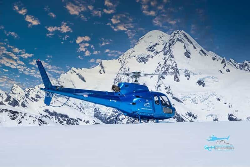 Billet Franz Josef : vol en hélicoptère de 35 minutes au-dessus de deux glaciers