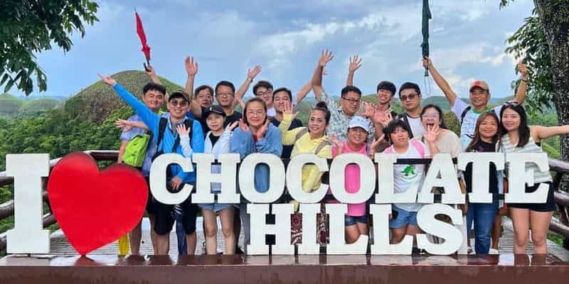 Billet Bohol : collines de chocolat, tarsiers et rivière Loboc