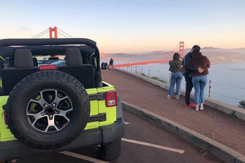 Billet San Francisco : Circuit privé de 2 heures en Jeep de nuit