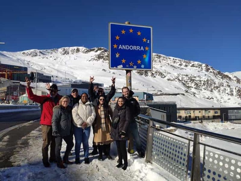 Billet Barcelone : visite d'une journée dans trois pays, Andorre, France et Espagne