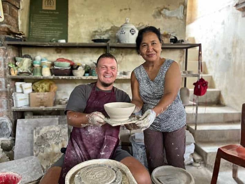 Billet Canggu : atelier de poterie avec un artiste balinais et souvenir