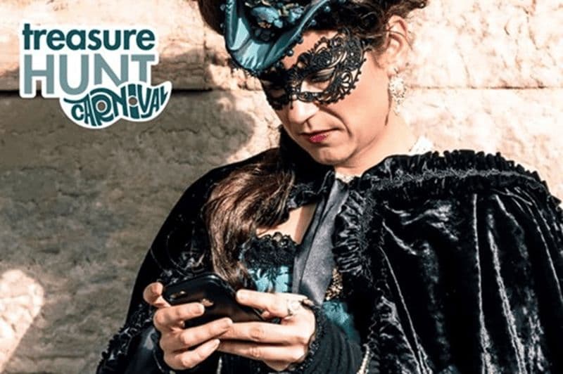 Billet Venise : Jeu de carnaval par application et cours de décoration de masques