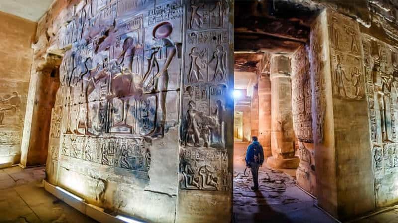 Billet Depuis Louxor : Visite privée de Dendera et des temples d'Abydos
