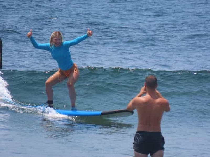 Billet Uluwatu : Leçon de surf pour débutants et intermédiaires avec équipement