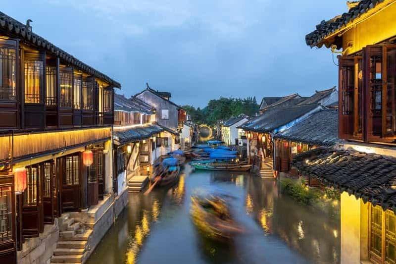 Billet Au départ de Shanghai : Visite privée de Zhujiajiao avec tour en bateau