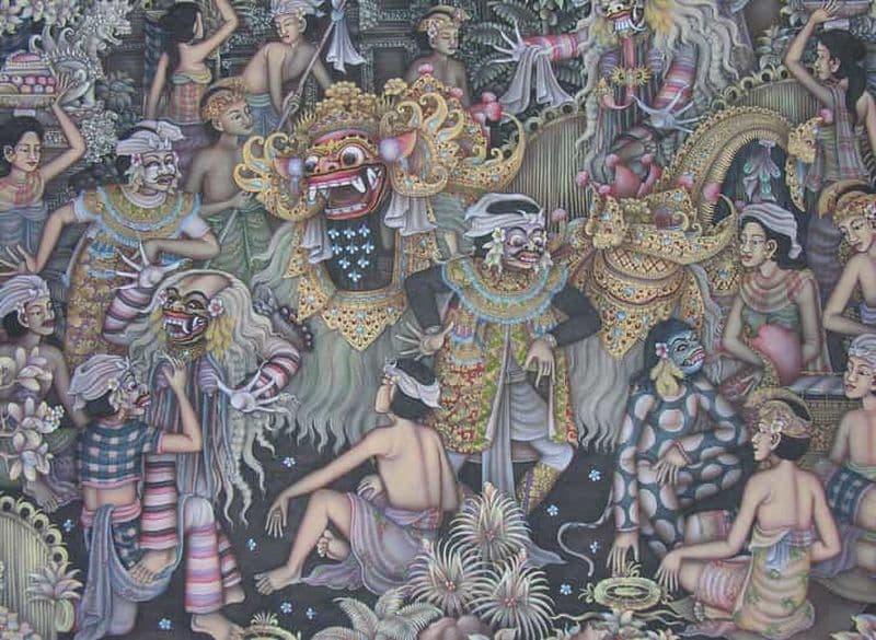Billet Bali : Visite des galeries recommandée pour les collectionneurs de peinture et d'art