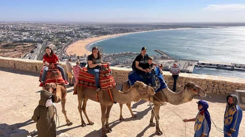 Billet Agadir : visite de la kasbah, du souk et de la marina avec prise en charge à l'hôtel