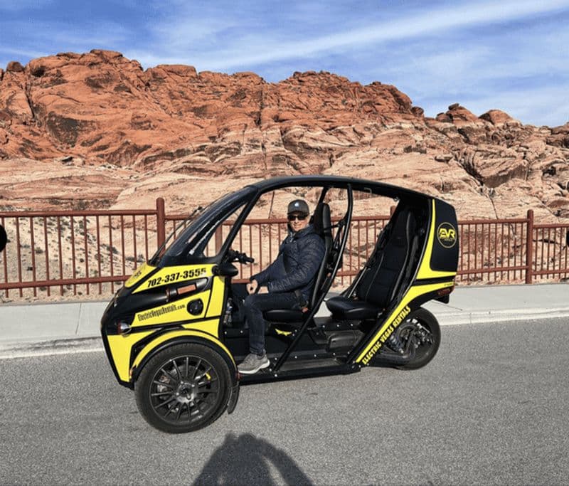 Billet Depuis Las Vegas : Aventure en voiture électrique à Red Rock
