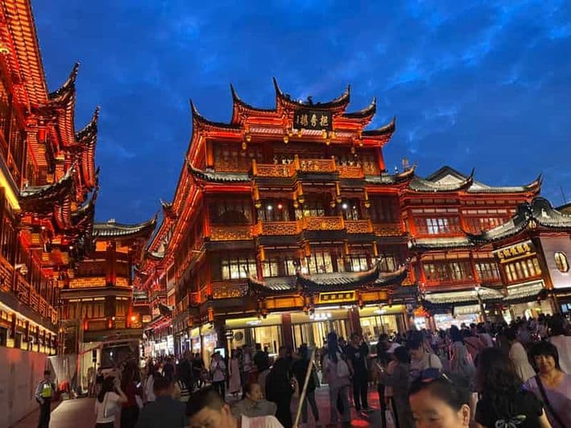 Billet Old in Shanghai--Explorer le temple du Bouddha de Jade et le jardin de Yuyuan