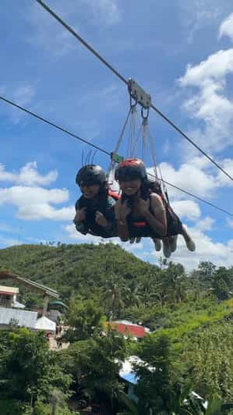 Billet Cebu : canyoning et tyrolienne aux chutes de Kawasan