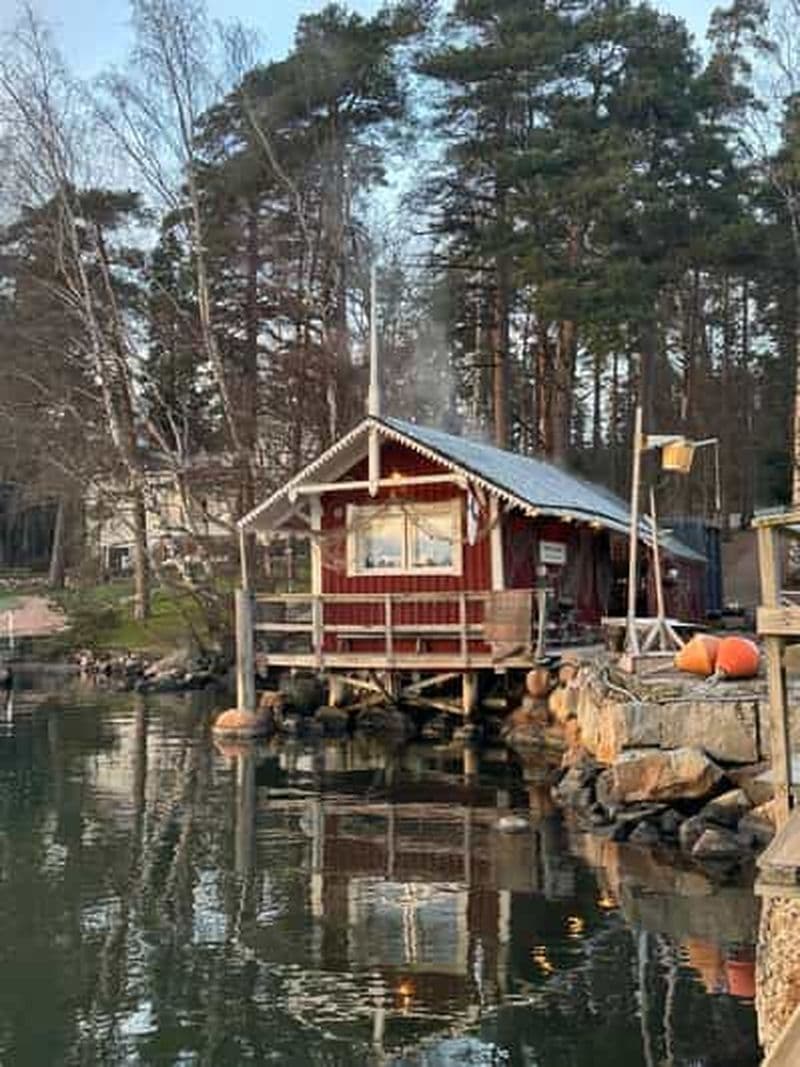 Billet Sauna en bord de mer à Furuvik : expérience sauna et bain froid