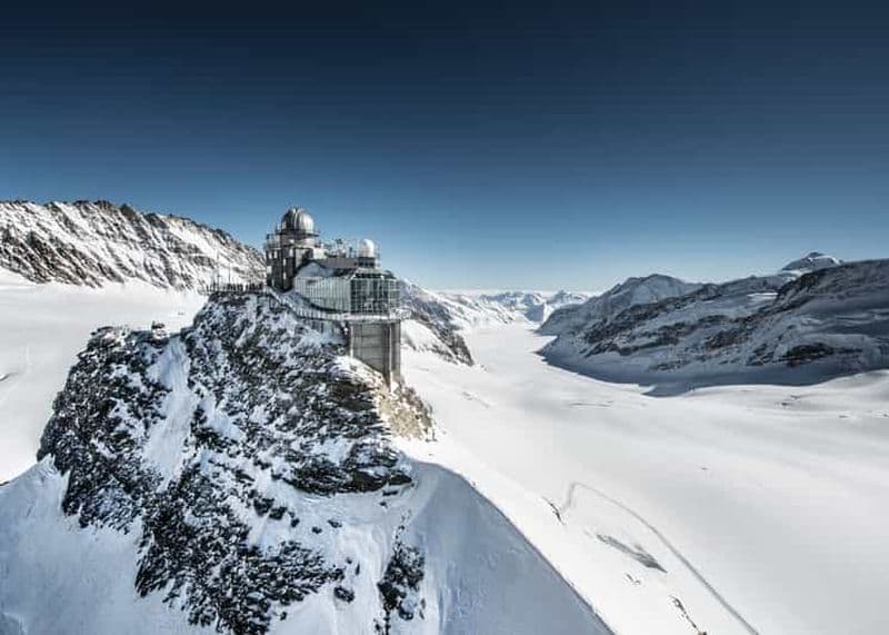 Billet Billet d'entrée : excursion d'une journée en autonomie au Jungfraujoch
