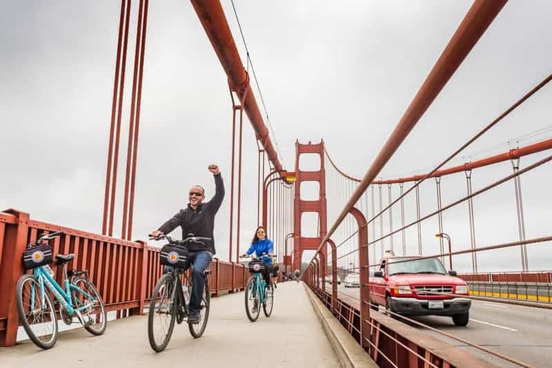 Billet San Francisco : Circuit cycliste du Golden Gate Bridge et de Sausalito