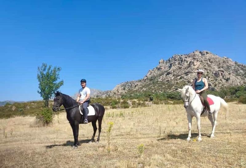 Billet Madrid : Randonnée à cheval privée à Pedriza NP & Transport
