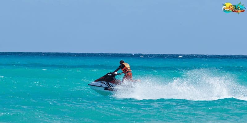 Billet Promenade en jet ski à Baga Beach