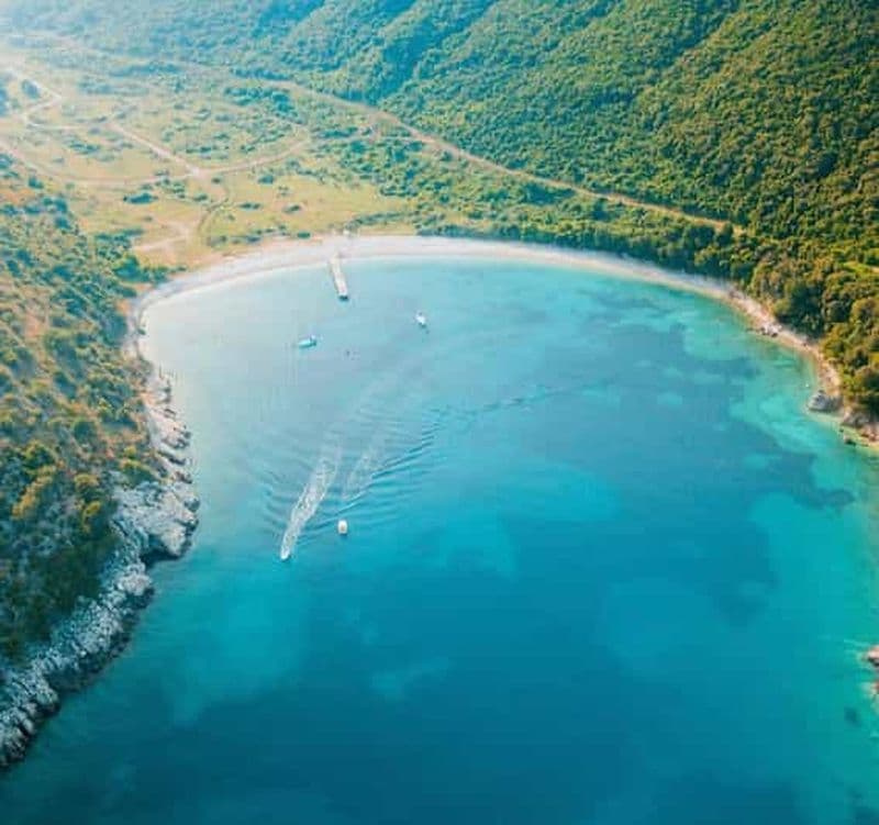 Billet Saranda : sortie en bateau à Krorez avec parasol et masque de plongée gratuits