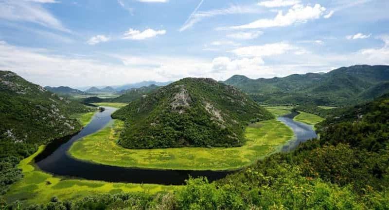 Billet Visite de la forteresse de Lesendro et de la rivière Crnojević