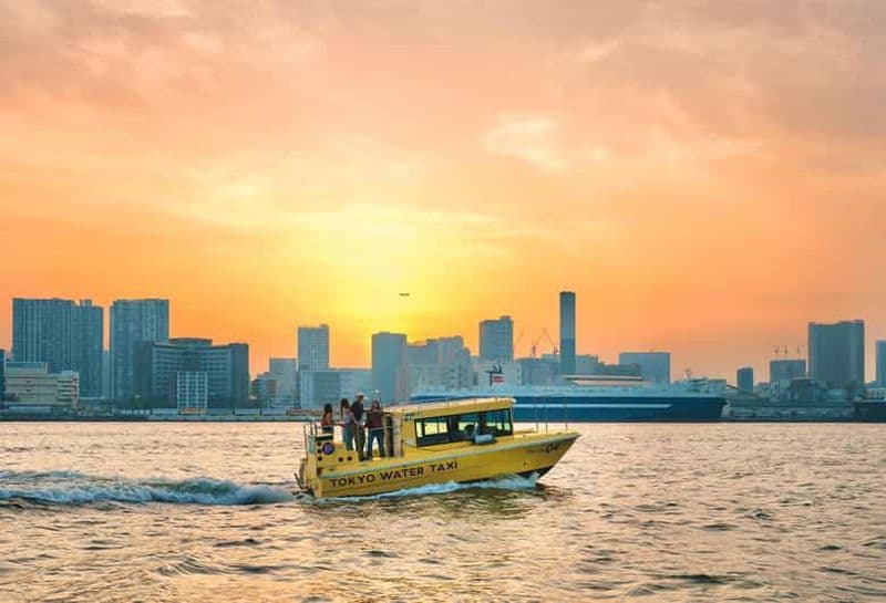 Billet Tokyo : croisière panoramique au coucher du soleil avec un guide de la région