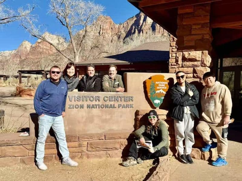 Billet Las Vegas : Circuit en groupe dans le parc national de Zion avec déjeuner
