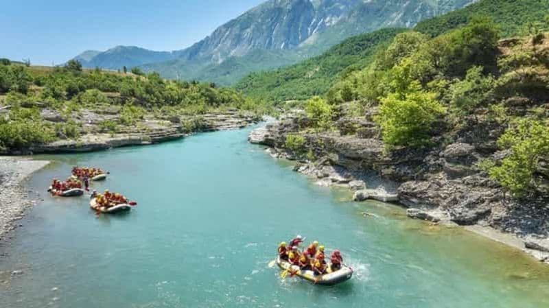 Billet Permet : Rafting et bains thermaux de Vjosa