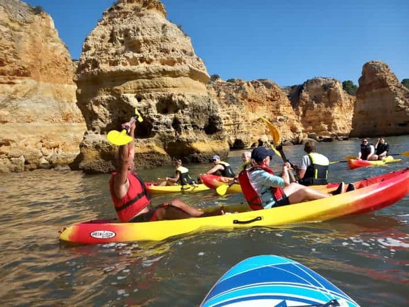Billet Grotte de Benagil : visite guidée en kayak avec grottes et falaises