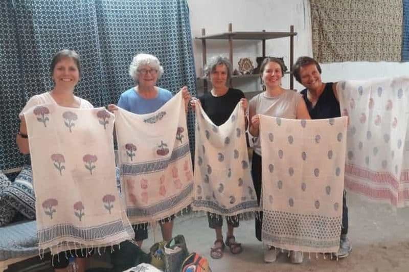 Billet Jaipur : visite guidée d'un atelier de gravure sur tissu