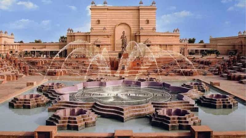 Billet Ahmedabad : visite guidée du temple Akshardham avec prise en charge