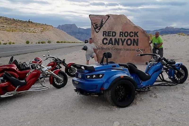 Billet Las Vegas : Red Rock Canyon et Las Vegas Strip en Trike