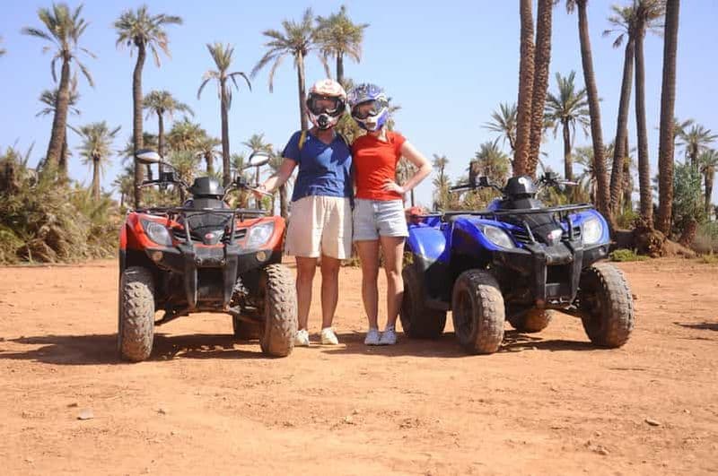 Billet Marrakech : pack quad et balade à dos de chameau dans la palmeraie