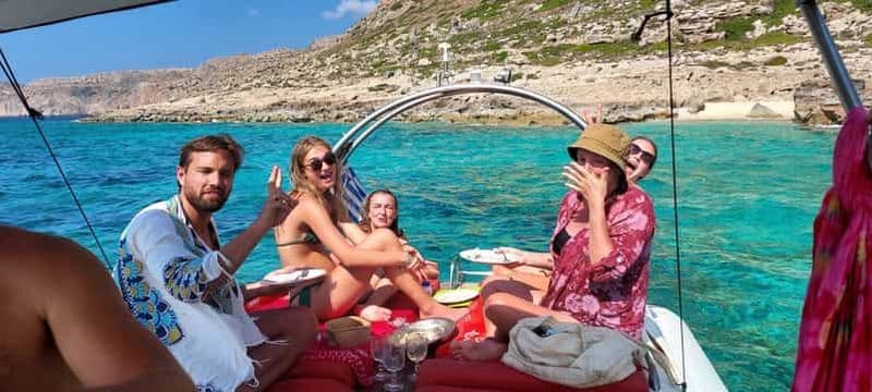 Billet Depuis le port de Kissamos : Croisière privée en semi-rigide à Balos et Gramvousa