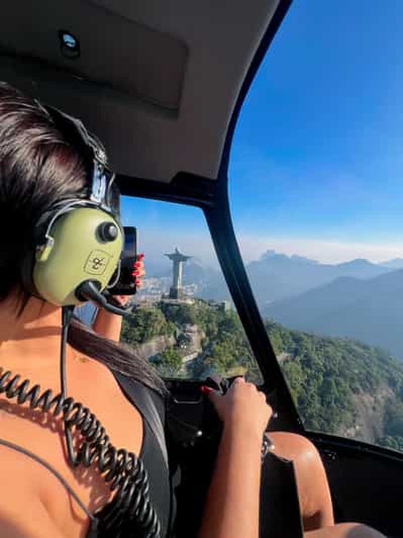 Billet Rio de Janeiro : Expérience en Hélicoptère au Christ Rédempteur