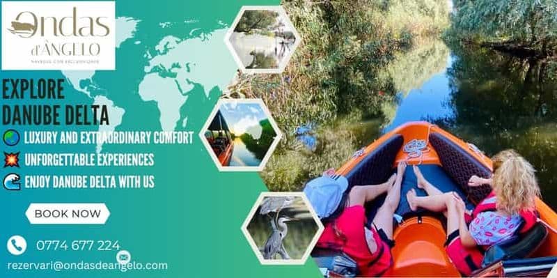 Billet Excursion en bateau dans la forêt de Caraorman – Delta du Danube (5-6 heures)