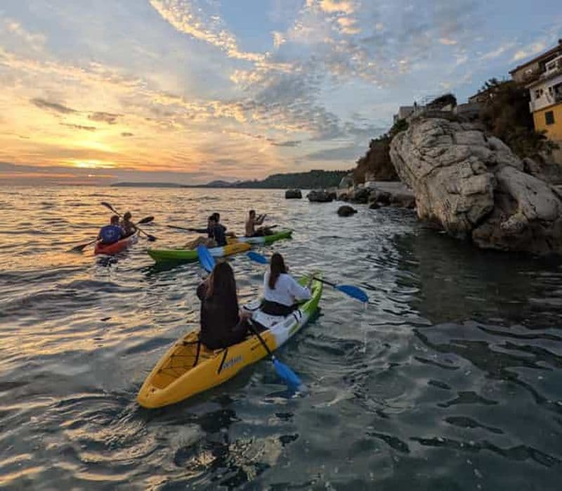 Billet Split : Excursion guidée en kayak au coucher du soleil
